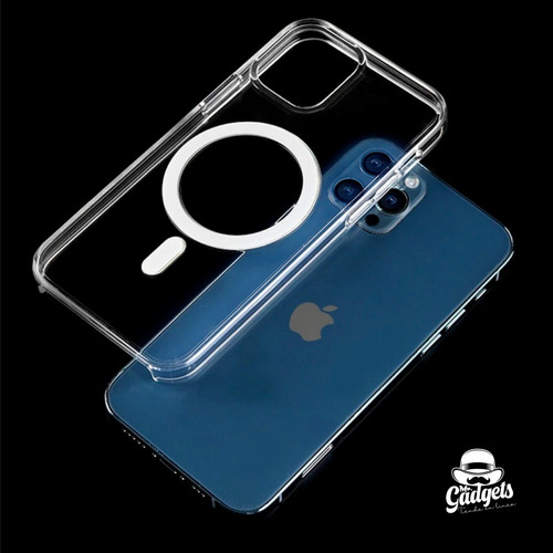Imagen 9 de 10 de Kit Funda, Micas, Cargador 20w, Cartera, Para iPhone Magsafe