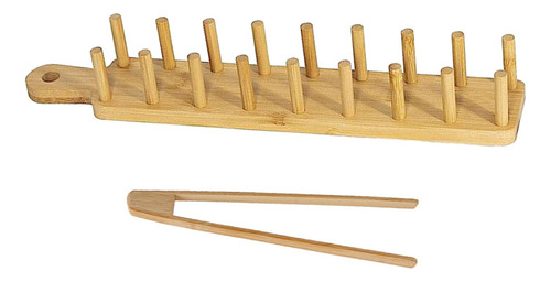 Soporte De Madera Para Tacos, Soporte Multifuncional Para