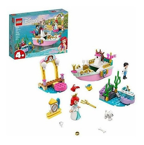 Lego Disney Ariel`s Celebration Boat 43191; Kit De Construcc