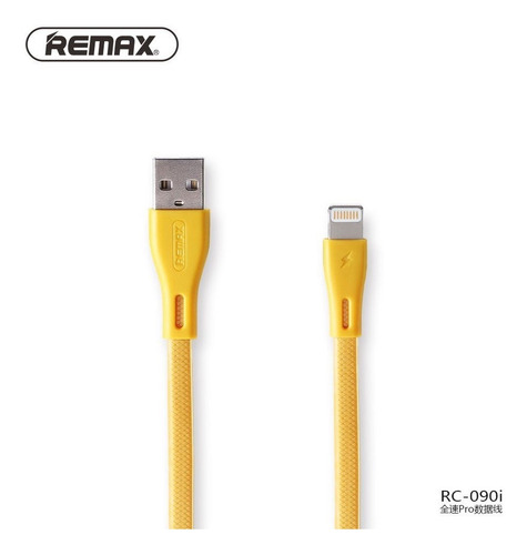 Cable Plano Carga Rapida Para iPhone 2.1a 1 Mt Remax Rc-090i