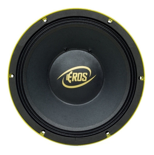 Alto Falante Eros 700w 12 Polegadas 1400mb Woofer 1400 Mb 8r Cor Preto