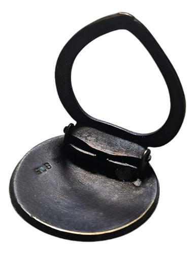 Pasapañuelo Con Resorte. Super Cómodo, Práctico Y Elegante Azteca Hex. Bronce Viejo