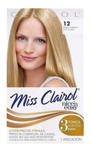 Miss Clairol Tinte Líquido Para CabelloTono 12