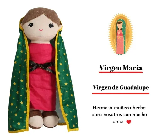 Mu eca Virgen Mar a Mu eca Virgen De Guadalupe Peluche Tela
