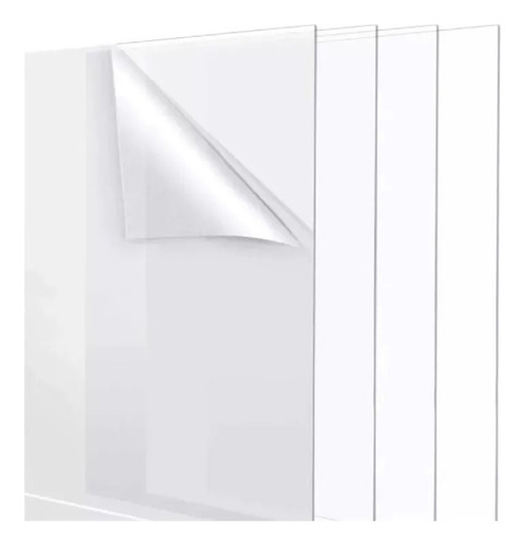 Acrilico Transparente Para Invitaciones 13x18 Cm 100 Piezas