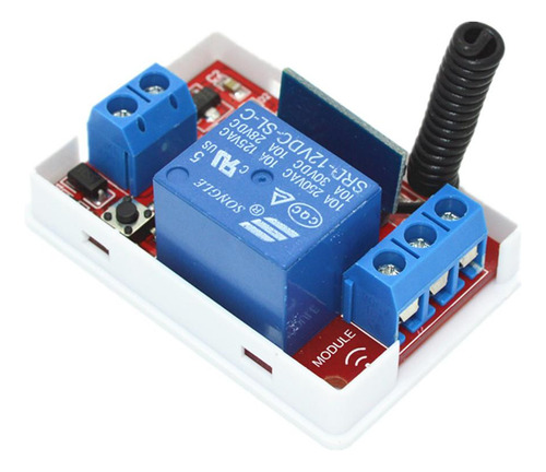 Imagen 5 de 8 de 12v 1 Canal 433m 1 Botón Mando Conmutador + Módulo