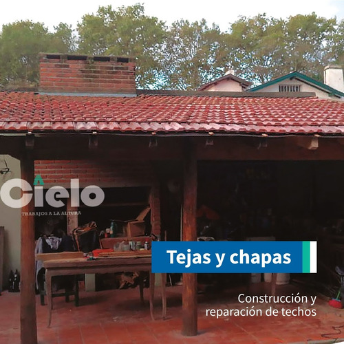 Imagen 1 de 6 de Techista Zinguero Chapa Teja Galpones Canaletas Reparaciones