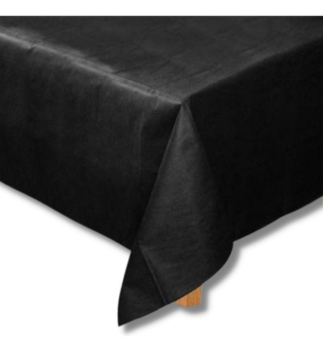 Toalha De Mesa Tnt Preto 10m X 1,40m - Resistente E Versátil