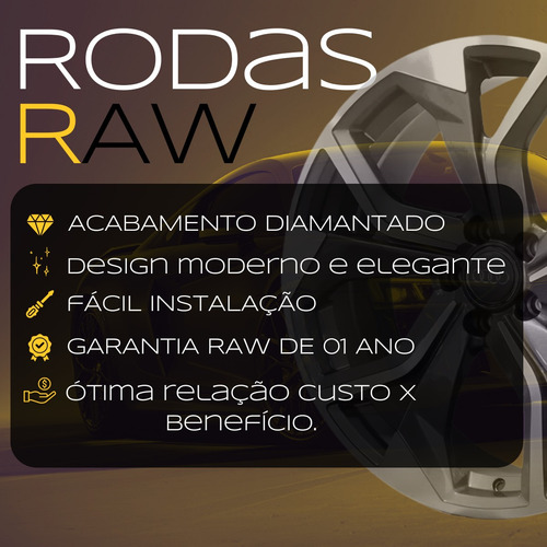 04 Rodas Audi Rs Q8 A3 Aro 18 Gd + Pneus 225/40r18