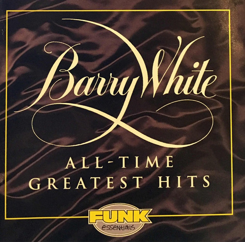 Cd Barry White - All Time -greatest Hits - Made In U S A