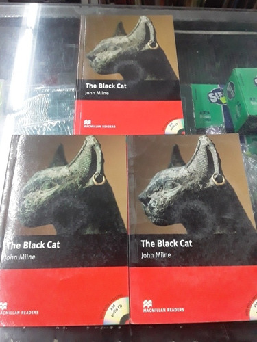 The Black Cat - John Milne Macmillan Lote X 2 Nuevo Y Usado 
