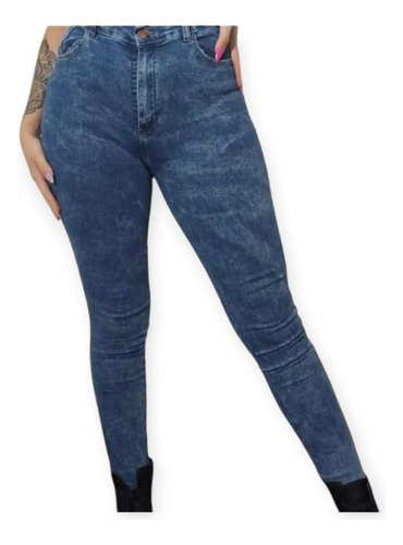Pantalon De Jeans Chupin Con Y Sin Roturas Calze Perfecto