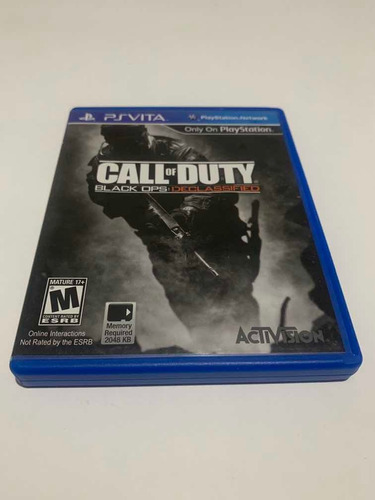 Call Of Duty Black Ops Declassifield Ps Vita Jogo Original