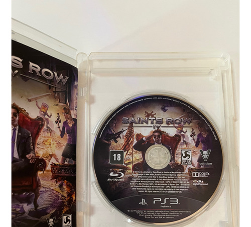 Jogo Saints Row Iv Edicao Commander In Chief Ps3 Semi-novo