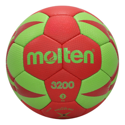 3  Balones Handball Molten Modelo 3200 #1, 3 Color Verde