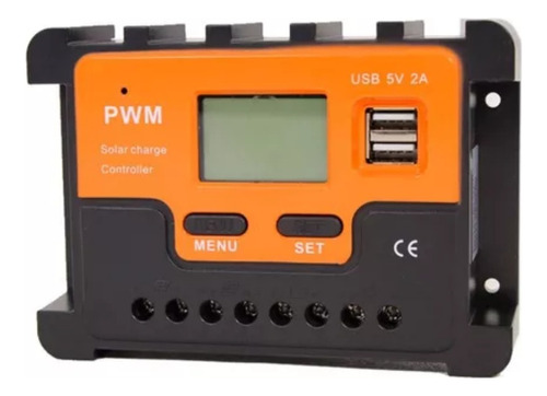 Controlador Solar Pwm 10a 12v/24v