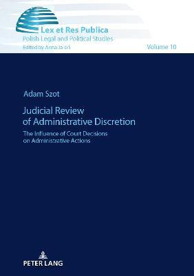 Libro Judicial Review Of Administrative Discretion : The ...