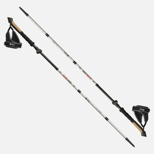 Bastones Adulto Unisex Vulcano Carbon Pole Blanco Lippi