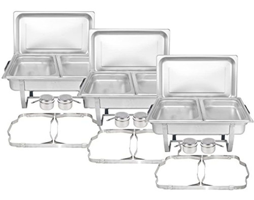 Chafing Dishes, De Acero Inoxidable