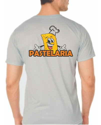 Camiseta Pastelaria Vendedor Pastel Uniforme Trabalho