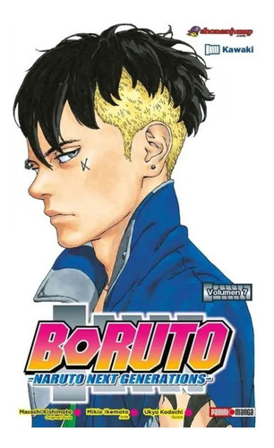 Boruto Naruto Next Generation Tomo N.7 Panini Manga        