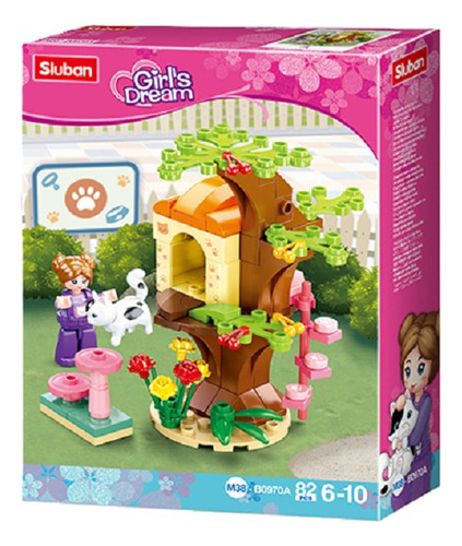 Sluban Parque De Atracciones Para Mascotas Varios Modelos 82 B0970a