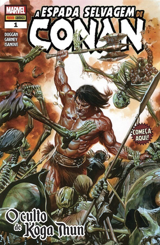 Imagem 1 de 4 de A Espada Selvagem De Conan 01 - Panini - Marvel Comics