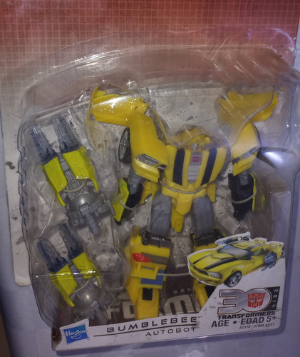 Transformers Generations Deluxe Class Bumblebee 30 Aniversar (Usado)