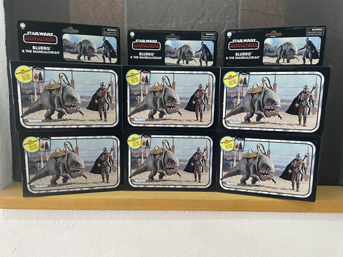 Star Wars Blurrg & The Mandalorian Vintage Collection Nuevo (Usado)