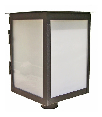 Farol Moderno Oferta 35cm X 18cm 2010 Mas Columna 2.5mts