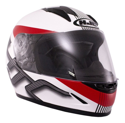 Imagen 5 de 7 de Casco Integral Niño Hjc Cl-y Goli Mc1sf Rojo/negro/blanco