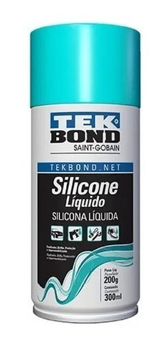Imagem 1 de 2 de Silicone Liquido Spray Tekspray 300ml Tek Bond
