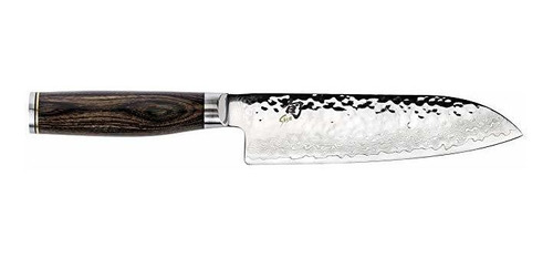 Shun Cubiertos Premier 7 Santoku; Maneja Fácilmente Todas L