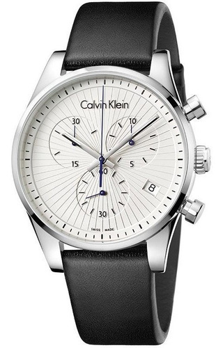 Reloj Calvin Klein Steadfast K8s271c6 Con Cronógrafo E-watch