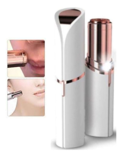 Depiladora De Vello Facial Portátil Color Blanco