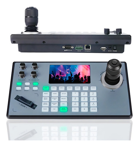 Três Câmeras Robótica Dorn Ptz 4k 12x Ndi Hx2 + Controladora