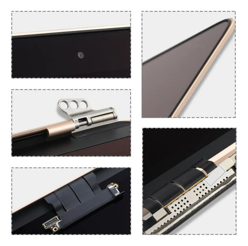 Tela Lcd Compatível Com Macbook Retina A1534 2015-2017 Prata