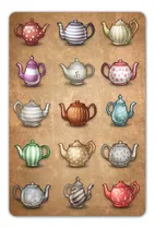 Comprar Letreros De Metal Vintage Para Té, Teteras, Estilo Vintage, 