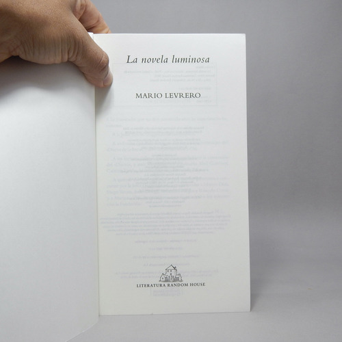 La Novela Luminosa Mario Levrero Penguin Random H 2016 Yyy
