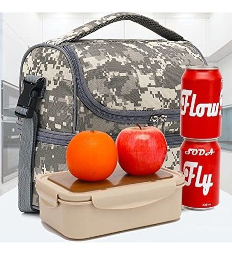 Bolsa Lanchera Flowfly Digital Camo