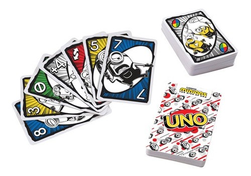 Juego De Mesa Minions The Rise Of Gru Uno Mattel