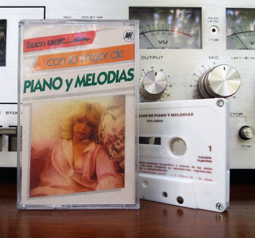 Con Lo Mejor De Piano Y Melodías - 1984  Cassette