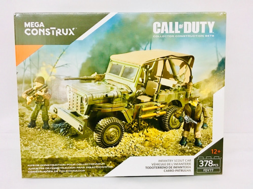 Call Of Duty Todoterreno De Infanteria 378 Px Mega Construx