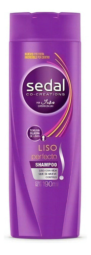 Shampoo Sedal Liso Perfecto 190 Ml