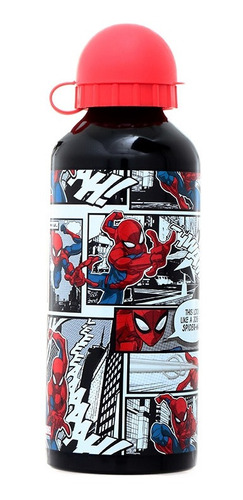 Botella De Aluminio 700 Ml Spiderman