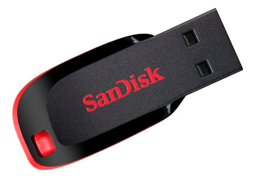 Pendrive Sandisk Cruzer Blade 32gb Usb-a 2.0 Negro