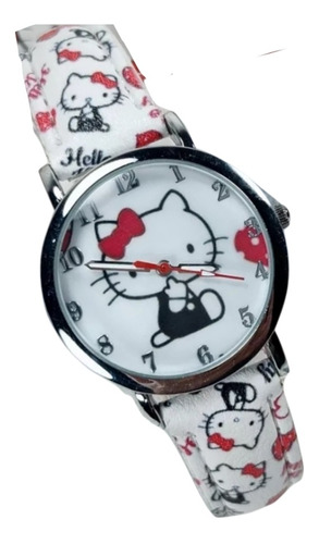 Hello Kitty Reloj De Pulsera/ Tierno Diseño/ Regalo Ideal