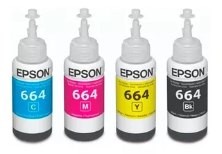 Tinta Epson Original L355 L365 L565 L396 L495 L1300 664 X4