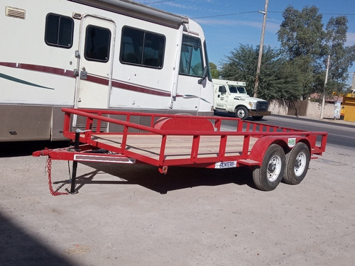 Remolquito Traila Agro 6t-16 6 Ton Cama 16 Pies Precio Neto