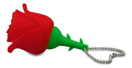 Pendrive Usb 2.0 De 32 Gb Wooteck Flash Diseno De Flor Rosa